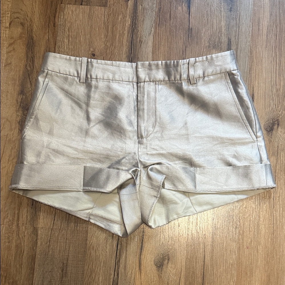 Ralph Lauren Cream High Waist Women's Shorts